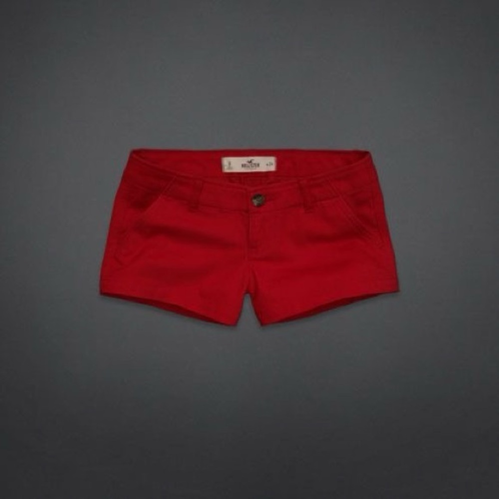 Hollister Low Rise Cotton Shorts